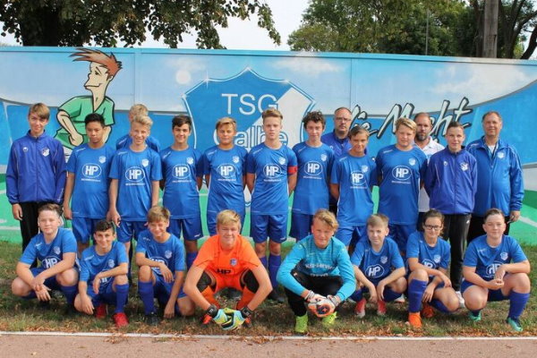 C-Jugendmannschaft der TSG Calbe in der Saison 2019/2020