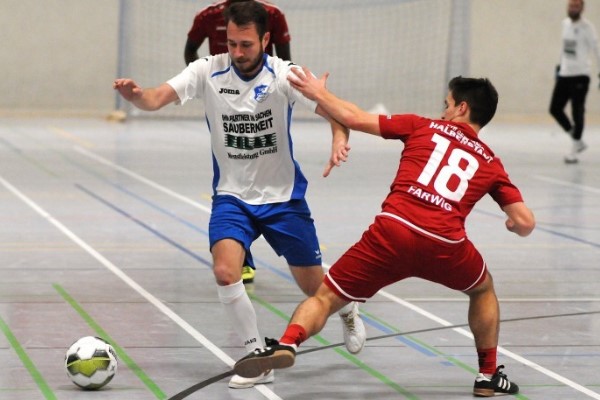 Der große Coup blieb der TSG Calbe um Enrico Czommer (l.) beim heimischen Fides-Cup verwehrt.  | Foto: Kevin Sager