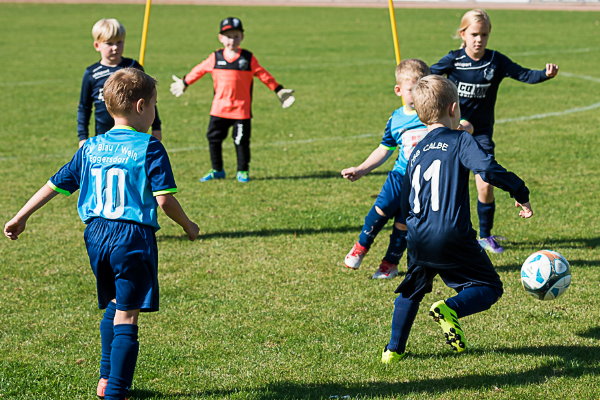 Spielszene aus dem G-Jugendturnier in Calbe. | Foto: Verein