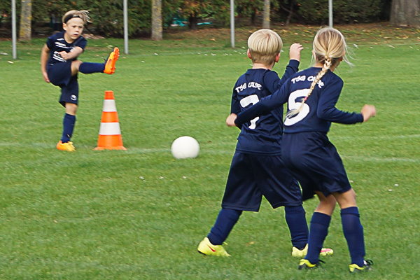 Gemeinsam im Angriff. | Foto: Verein