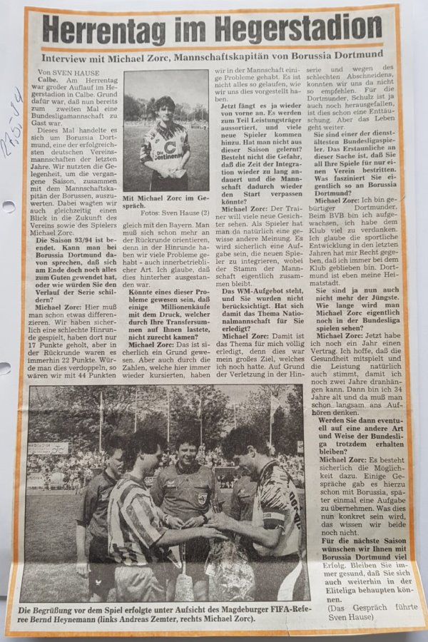 Interview vom 27. Mai 1994