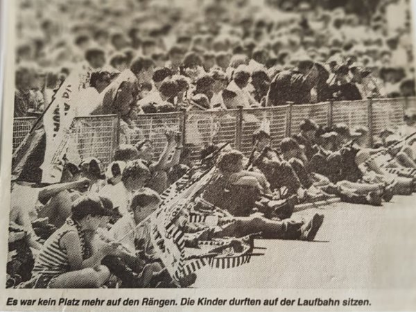 Insgesamt kamen 3600 Zuschauer ins Hegerstadion.