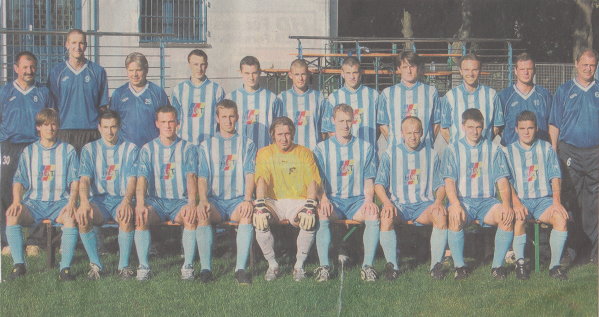 TSG-Team zum Start der Verbandsligasaison 2005/2006.