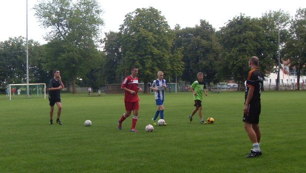 Training der B-Jugend