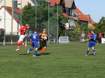 Starker Rückhalt - Torwart Ch. Harant