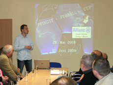 Präsentation des 1. Allianz-Cups